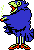 Lo sprite di un corvo nella versione originale per Famicom di EarthBound Beginnings.