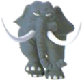 Il modello d'argilla dell'elefante.
