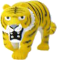 Il modello d'argilla della tigre.